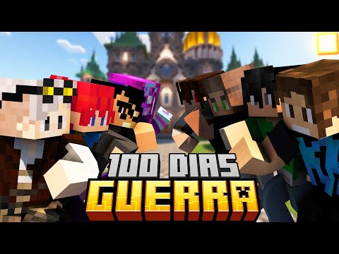 SOBREVIVI 100 DIAS EM GUERR4 NO MINECRAFT - O FILME