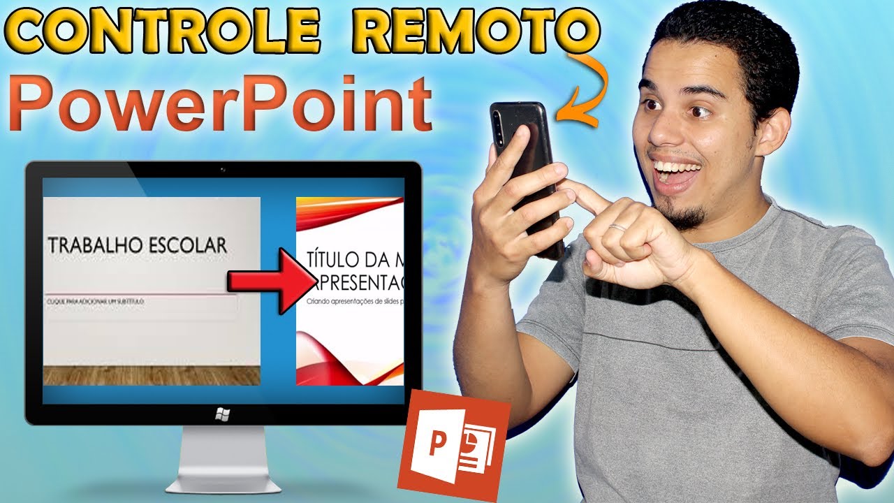COMO PASSAR O SLIDE COM O CELULAR (PowerPoint)