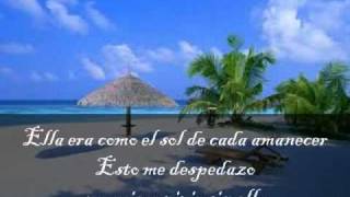 mana - en la playa letra