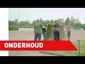 Nieuwe grasmat op Sportpark Skoatterwâld