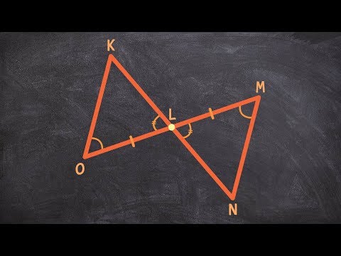 Use a Two Column Proof to Prove Congruence Using CPCTC - Congruent Triangles