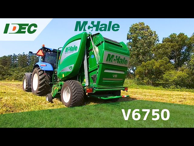 動画のサムネイル画像：McHale社 ロールベーラー V6750