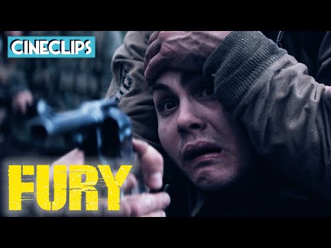 Being Forced To Execute A Soldier | Fury | CineClips | With Captions