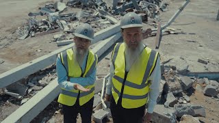 לעבודה: אברהם פריד ו-MBD באתר בנייה