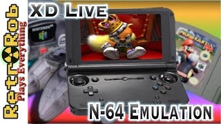 GPD XD Live!  N64 Emulation on Android