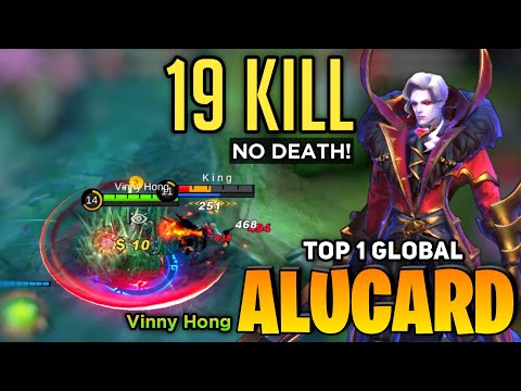 100% Immortal! Alucard Perfect Gameplay [Top 1 Global Alucard] By Vinny Hong aka Cold  - MLBB