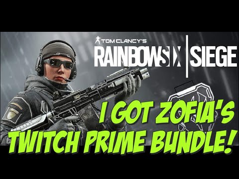 I got Zofia's Twitch prime bundle!