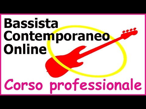 Trailer del corso Bassista Contemporaneo Online