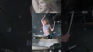 "Xeno" short drum cam from DPF23 (last one) 🥁 #crossfaith #drums #shrts