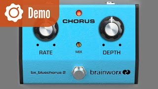 Video thumbnail for Brainworx bx_bluechorus2 Pedal Plugin Demo by Plugin Alliance