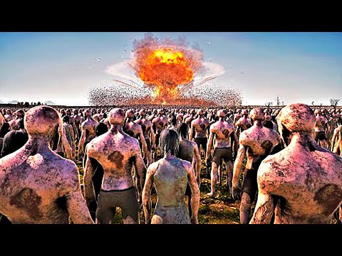 TACTICAL NUKE vs 2 MILLION ZOMBIES I Ultimate Epic Battle Simulator 2 I UEBS 2