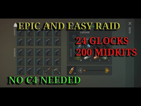 LDOE Raid Base kraken || 25 Glocks || 200 Midkits || Last Day on Earth: Survival - Topic