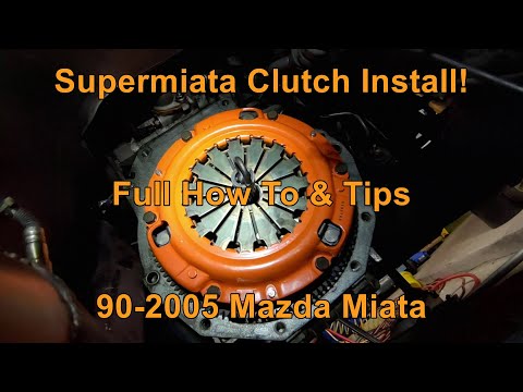 SuperMiata Clutch Install!