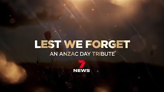 2024 Lest We Forget ANZAC Day Tribute Concert | 7 News Australia