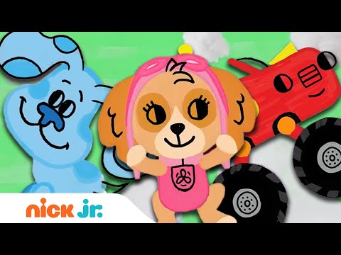 Nick Jr. Story Time Compilation w/ PAW Patrol, Blaze, Blue & Dora!