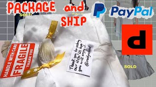 How we package and ship depop orders using paypal (UK)