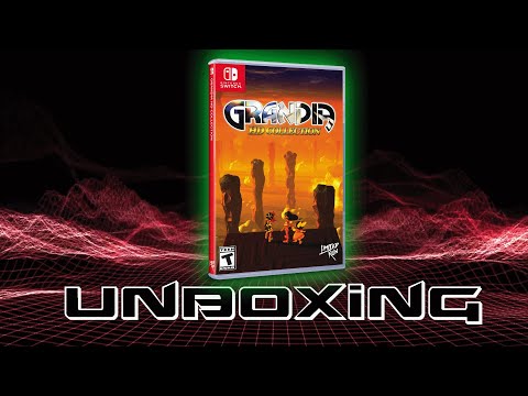 Grandia HD Collection Switch Unboxing