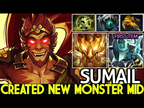 SUMAIL [Monkey King] Created New Monster Mid First Item Gleipnir Dota 2