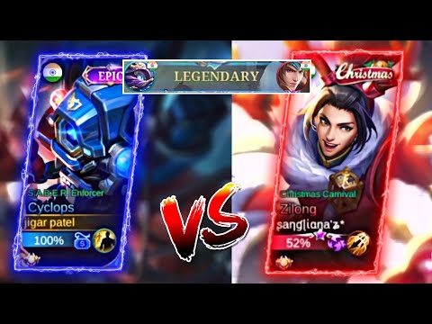 LEGENDARY !! CYCLOPS BEST BUILD FOR RANK PUSH | CYCLOPS USER MUST TRY THIS BUILD | MLBB