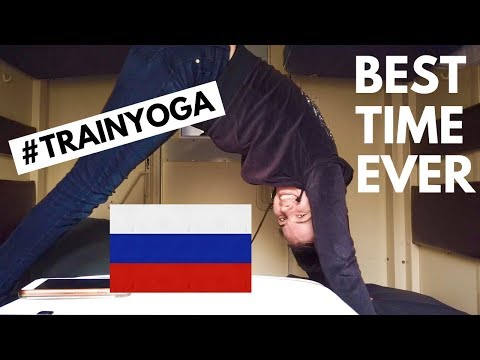DOING YOGA ON THE TRANS SIBERIAN EXPRESS | 54hrs Irkutsk To Yekaterinburg