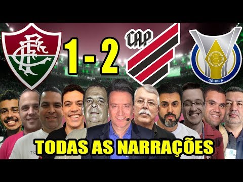 Todas as narrações - Fluminense 1 x 2 Athletico-PR | Brasileirão 2019