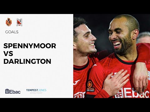 Goals: Spennymoor Town v Darlington