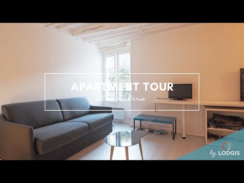 Apartment Tour // Furnished  23m2 in Paris – Ref : 10710601