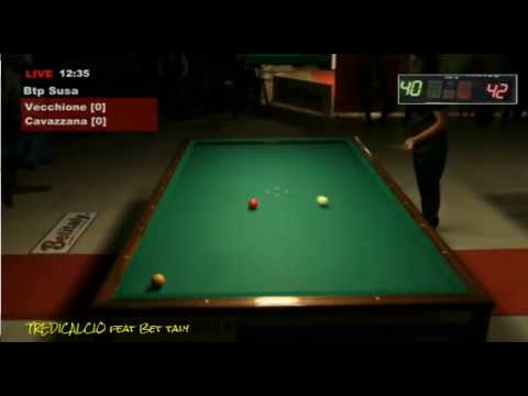 CAVAZZANA vs VECCHIONE - 5^PROVA BILIARDO BTP 2016 SANT'ANTONINO di SUSA