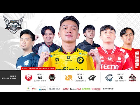 🔴 LIVE | MPL ID S13 | Regular Season | Day 2 Week 2