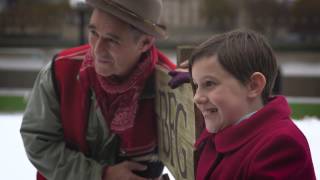 The BFG - Mark Rylance & Ruby Barnhill revisit giant country at Tower Bridge!