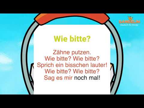 Dandelin - Deutsch für Kinder! Lied: Wie bitte? Sprich ein bisschen lauter! (M2, L3)