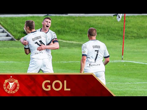 Garbarnia Kraków - Widzew Łódź 1:2 - gol Konrada Gutowskiego