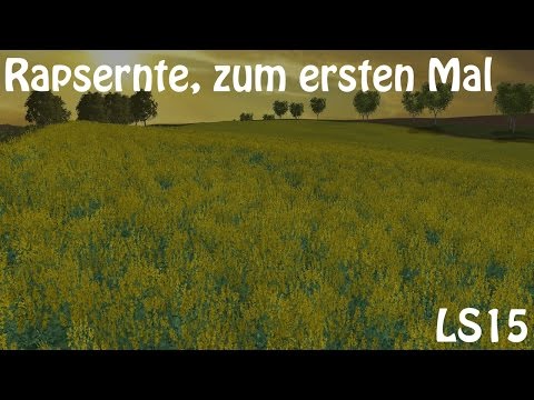 LS15 S2E50 - Die allererste Rapsernte