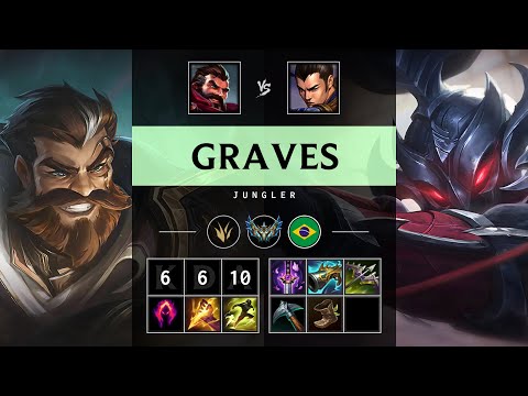 Graves Jungle vs Xin Zhao - BR Challenger Patch 25.12