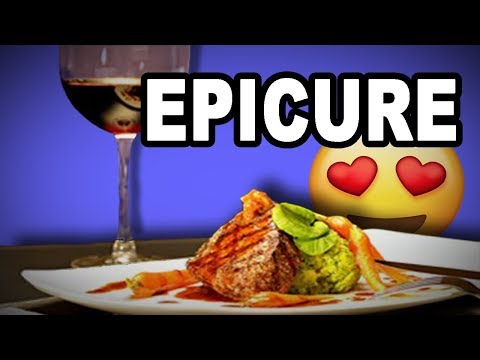 😍🍹🍔 Learn English Words: EPICURE - Meaning, Vocabulary with Pictures and Examples
