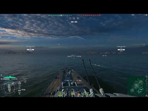 WOWS Hindenburg 295K DMG -The Atlantic