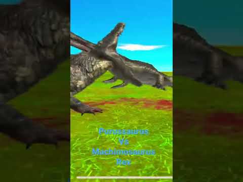 Purussaurus vs machimosaurus rex