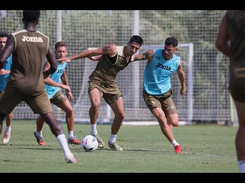 El Córdoba CF llega al ecuador de su 'stage' en Oliva