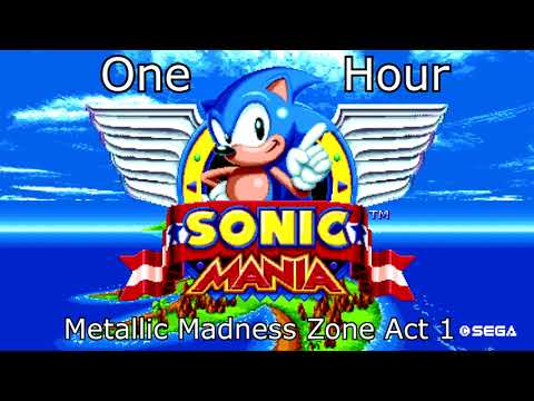 Sonic Mania Soundtrack: Metallic Madness Zone Act 1 - 1 Hour Version