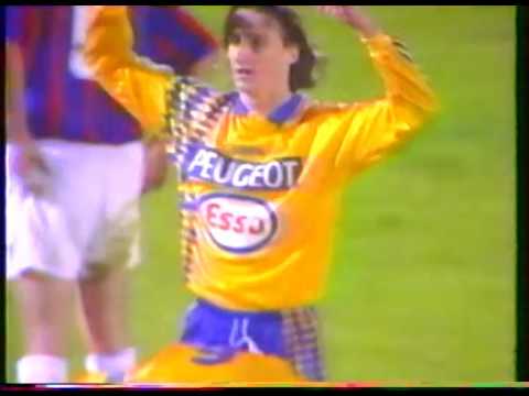 Résumé  Sochaux - Caen saison 1995-1996 J13