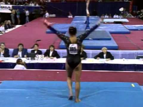 Mohini Bhardwaj - Vault 1 - 1997 U.S. Gymnastics Championships - Women - Day 1