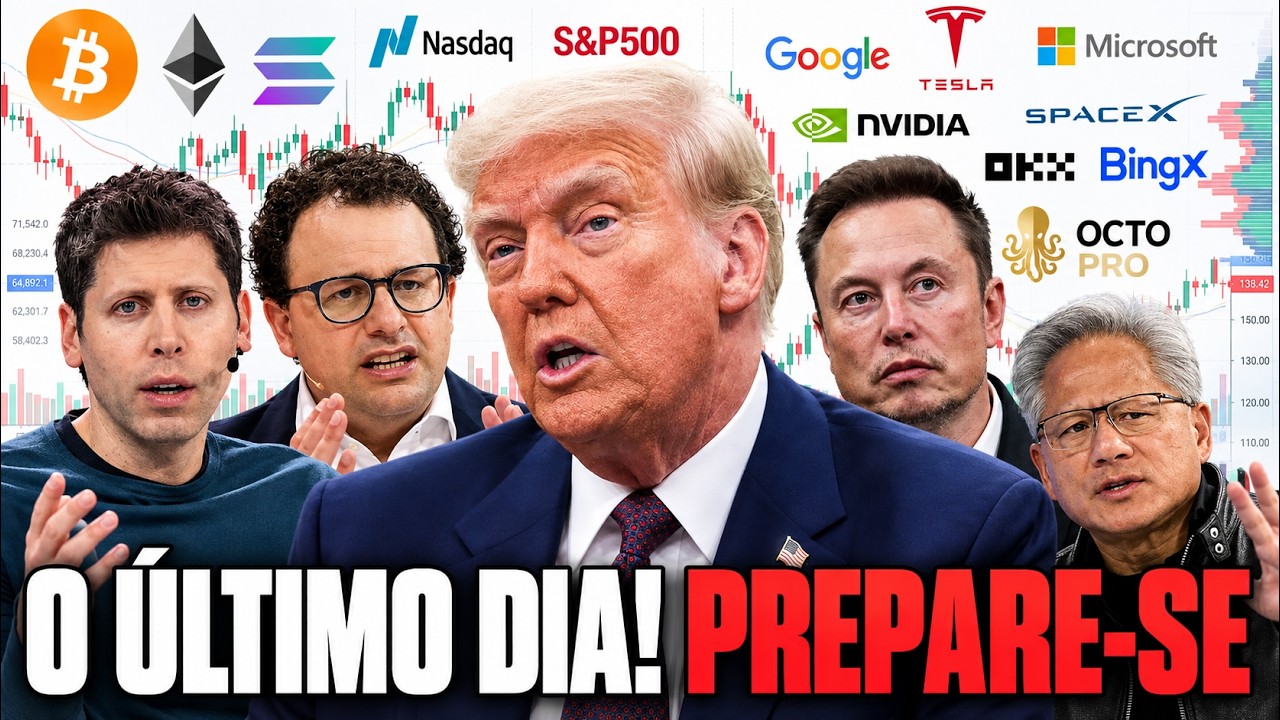 O ÚLTIMO DIA! BITCOIN, SP500, NASDAQ, XAU, FOREX
