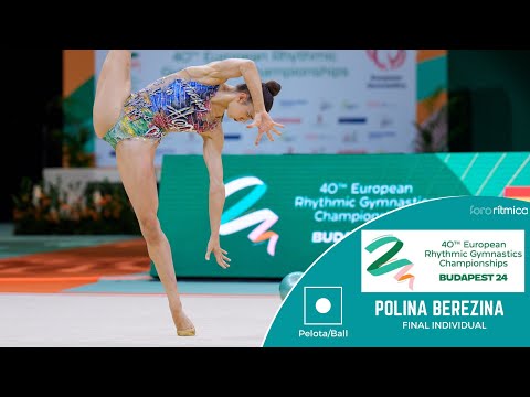 Polina Berezina (ESP) - Pelota/Ball - FINAL INDIVIDUAL - Budapest EC 2024