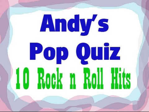 Pop Quiz No21 - 10 Rock 'N' Roll Classics