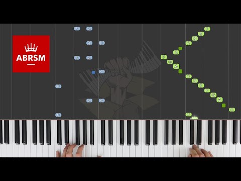 La chevaleresque / ABRSM Piano Grade 5 2021 & 2022, A:1 / Synthesia Piano tutorial