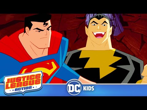 Justice League Action | Black Adam Meets The Justice League! | 