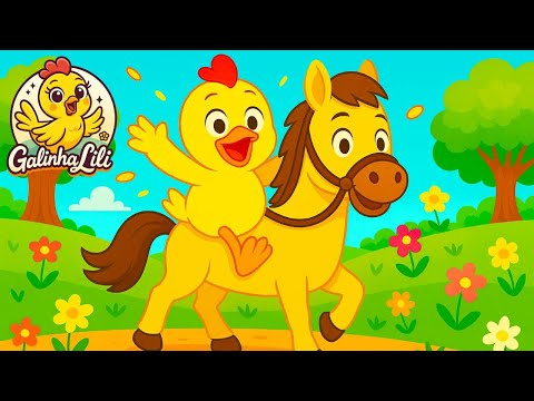 Pocotó Pocotó Pocotó Upa Cavalinho | Música Infantil Divertida com a Galinha Lili e o Cavalinho!