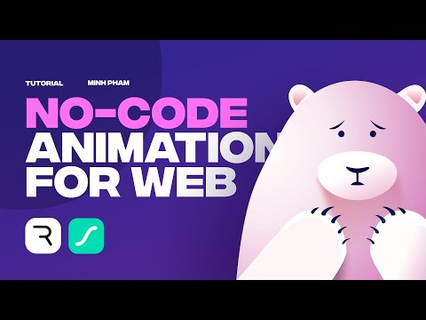 Create animation for web without coding - Rive / Lotties tutorial