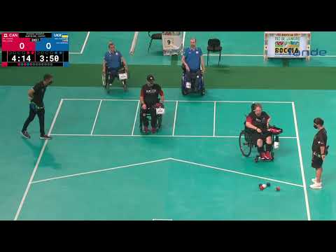 World Boccia Championships 12.12.2022. ¼ Final CANADA vs. UKRAINE (BC4)