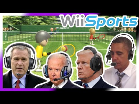 US Presidents Play Tennis in Wii Sports